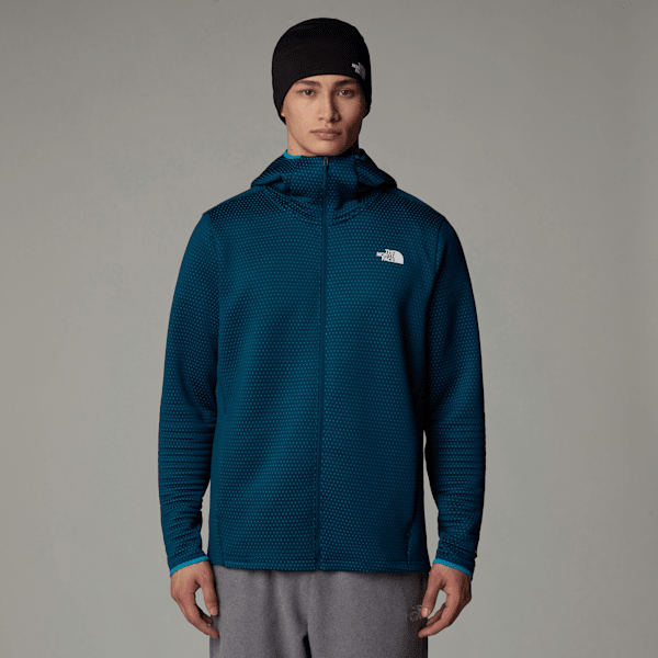 The North Face Men's Vertical Thermal Full-zip Hooded Jacket Midnight Petrol