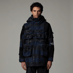 The North Face Men's Wool-like Hardshell Jacket Summit Navy Plaid