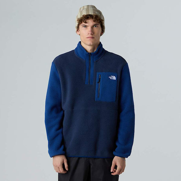 The North Face Yumiori 1/4 Zip Fleece Jacket Summit Navy-estate Blue-summit Navy male