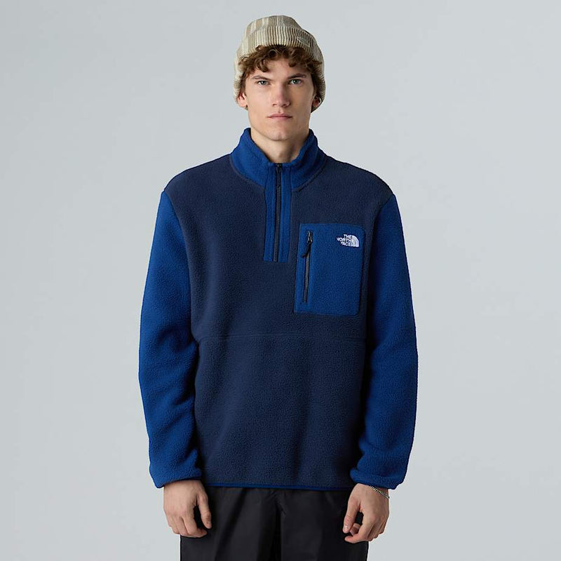 The North Face Yumiori 1/4 Zip Fleece Jacket Summit Navy-estate Blue-summit Navy male
