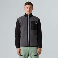 The North Face ’s Yumiori Full zip Fleece Jacket Anthracite Grey tnf Black monument