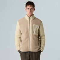 The North Face ’s Yumiori Full zip Fleece Jacket Mushroom Grey gravel mocha Brown