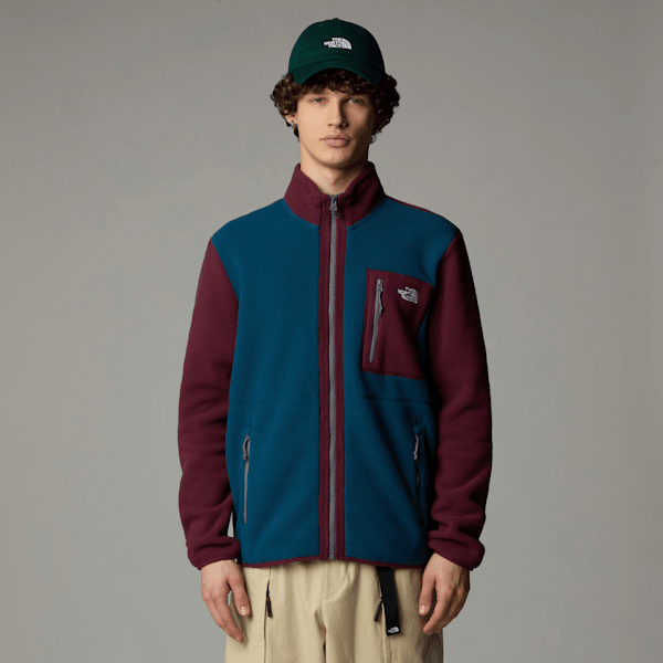 The North Face Men’s Yumiori Full-zip Fleece Jacket Midnight Petrol-alpine Plum-smoked Pearl 