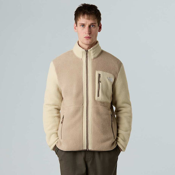 The North Face Yumiori Full-zip Fleece Jacket Mushroom Grey-gravel-mocha Brown male
