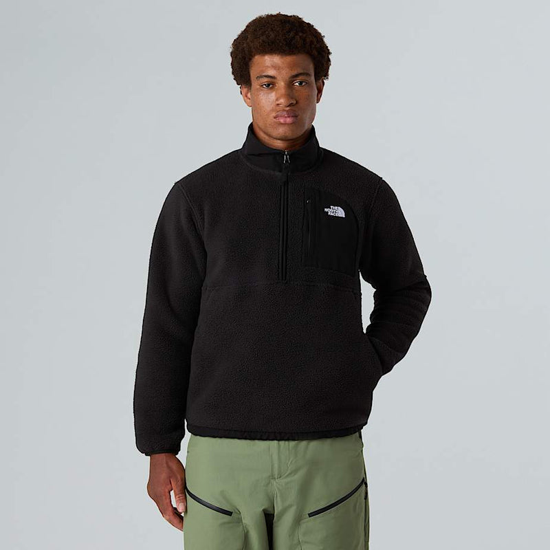 The North Face Yumiori Off-peak 1/2 Zip Fleece Jacket Tnf Black male