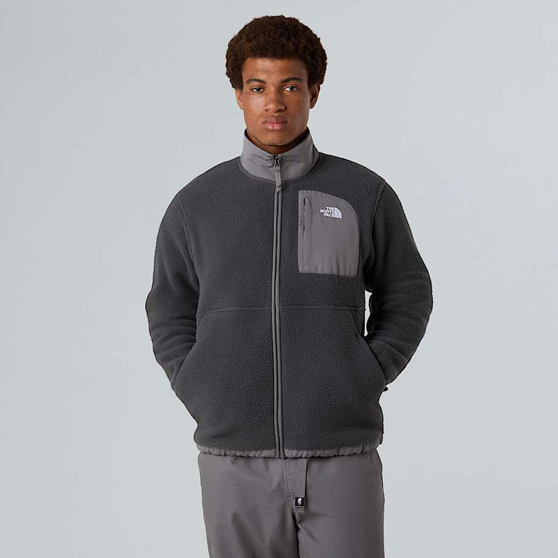 The North Face Yumiori Off peak Full zip Fleece Jacket Asphalt Grey smoked Pearl