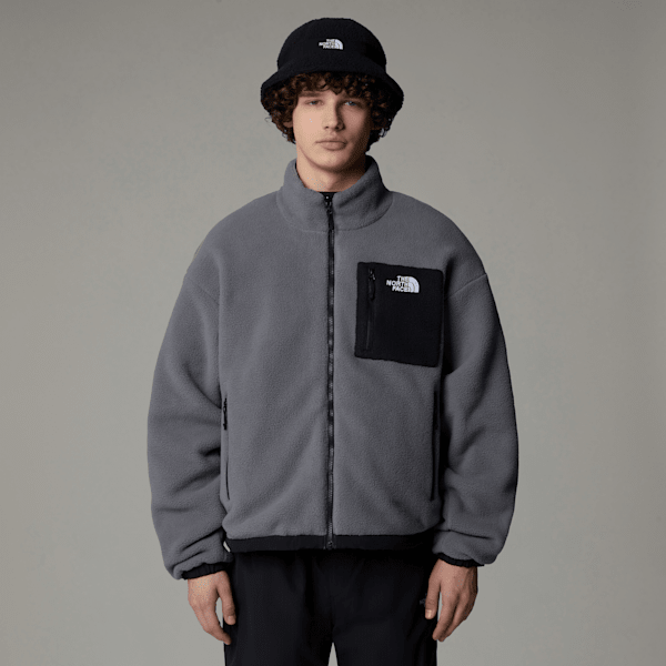 The North Face Men's Yumiori Reversible Fleece Jacket Tnf Black-smoked Pearl 