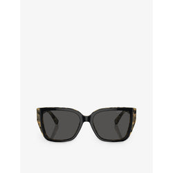 Michael Kors MK2199 Acadia cat-eye tortoiseshell acetate sunglasses | LYBSTORE