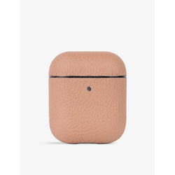 Mintapple Logo-embossed leather Airpod case | LYBSTORE