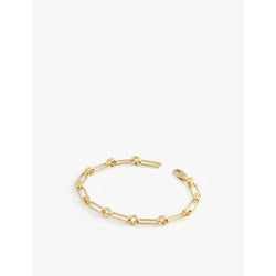 Womens Missoma Aegis 18ct yellow gold-plated brass bracelet