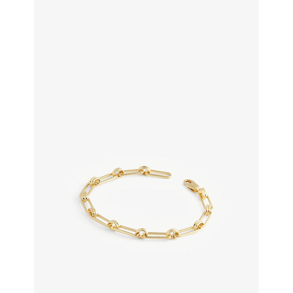 Womens Missoma Aegis 18ct yellow gold-plated brass bracelet