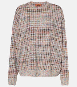 Missoni Checked metallic knit sweater