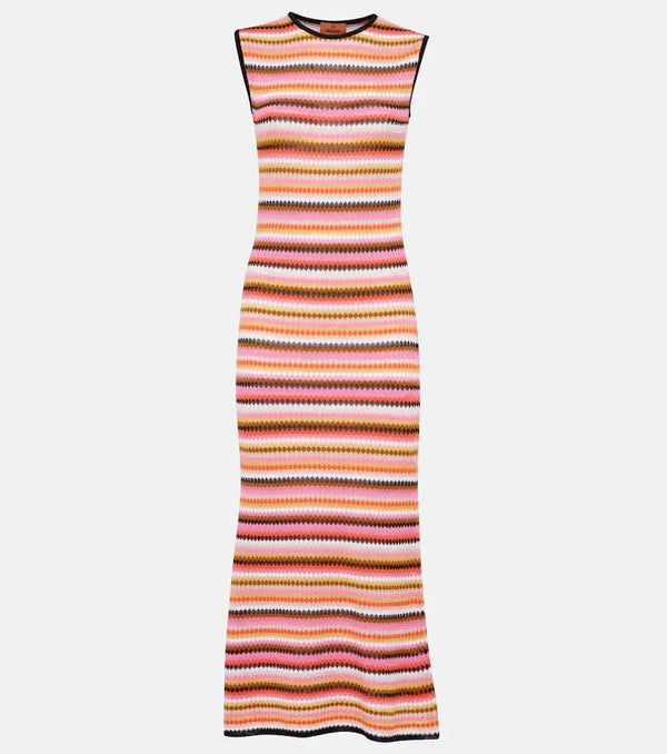 Missoni Cotton-blend midi dress | LYBSTORE