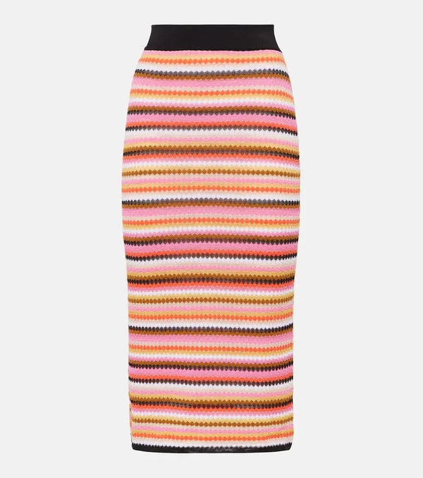 Missoni Cotton-blend midi skirt | LYBSTORE