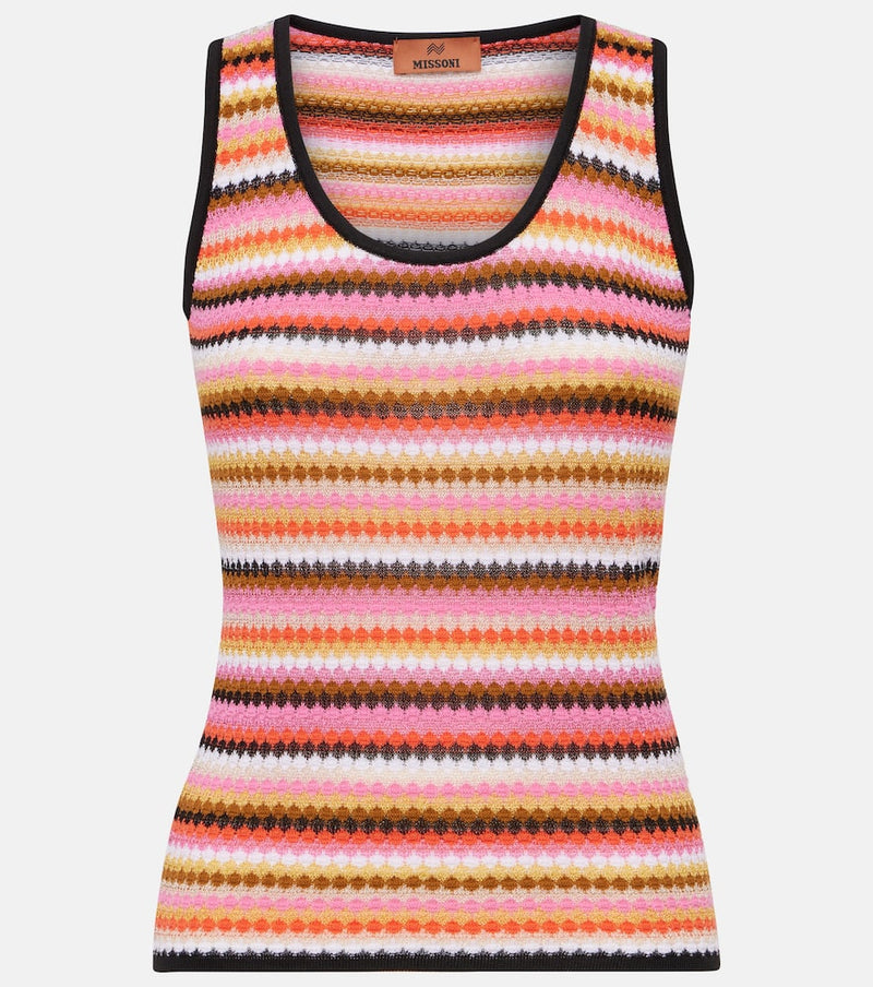 Missoni Cotton-blend tank top