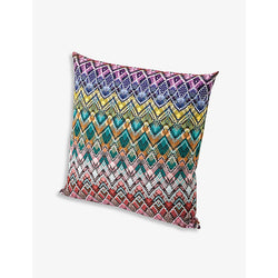 Missoni Home Amarillo zigzag woven cushion 60cm x 60cm | LYBSTORE