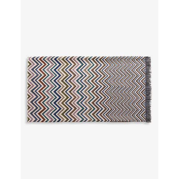 Missoni Home Antwan zigzag wool-blend throw 140cm x 200cm