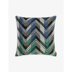 Missoni Home Brent chevron-striped wool cushion 40cm x 40cm | LYBSTORE