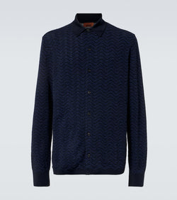 Missoni Jacquard wool-blend shirt