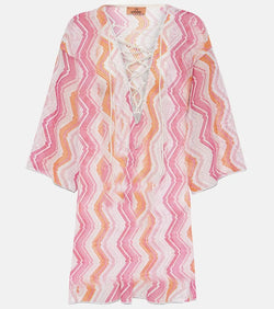 Missoni Lamé beach cover-up