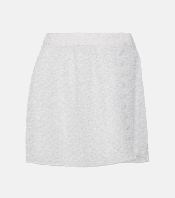 Missoni Mare Crochet-knit miniskirt | LYBSTORE