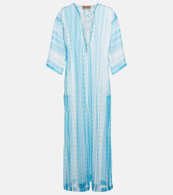 Missoni Mare Zig-zag knit kaftan