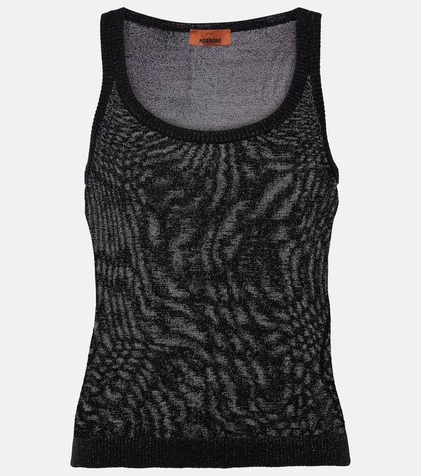 Missoni Squined striped tank top