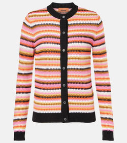 Missoni Striped cotton-blend cardigan