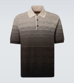 Missoni Striped cotton polo shirt