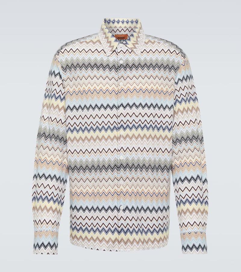 Missoni Zig Zag cotton shirt