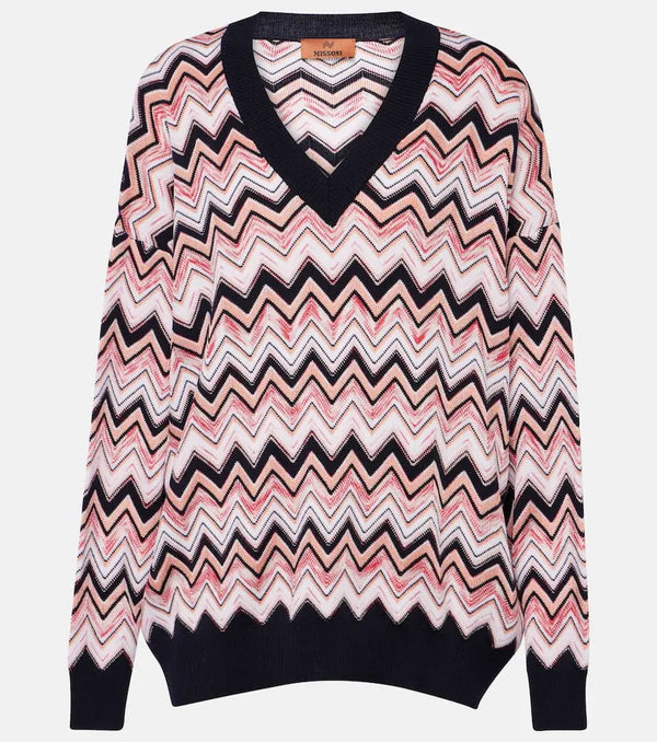 Missoni Zig Zag oversized sweater | LYBSTORE