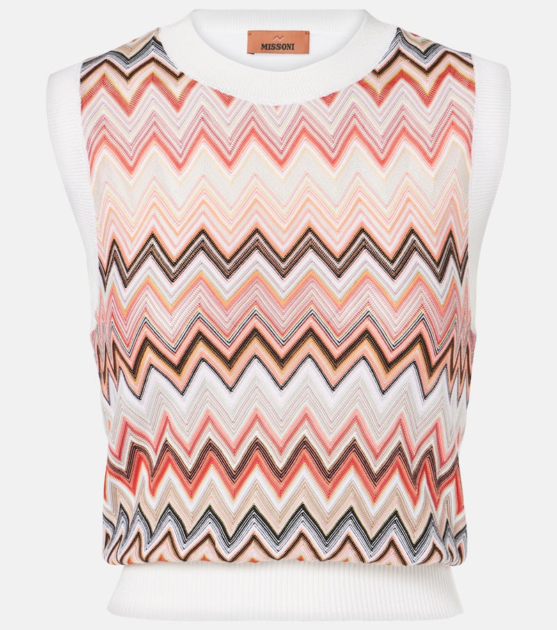 Missoni Zig Zag vest