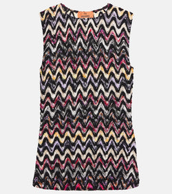 Missoni Zig Zag wool-blend top