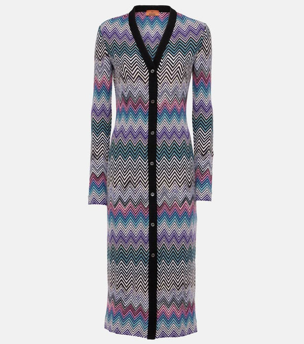 Missoni Zig Zag wool cardigan