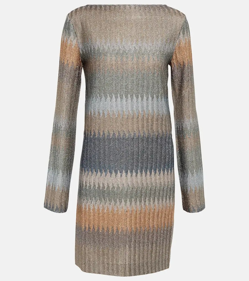 Missoni Zig-zag knit minidress