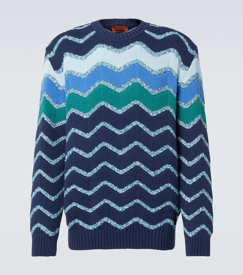 Missoni Zigzag cotton-blend sweater