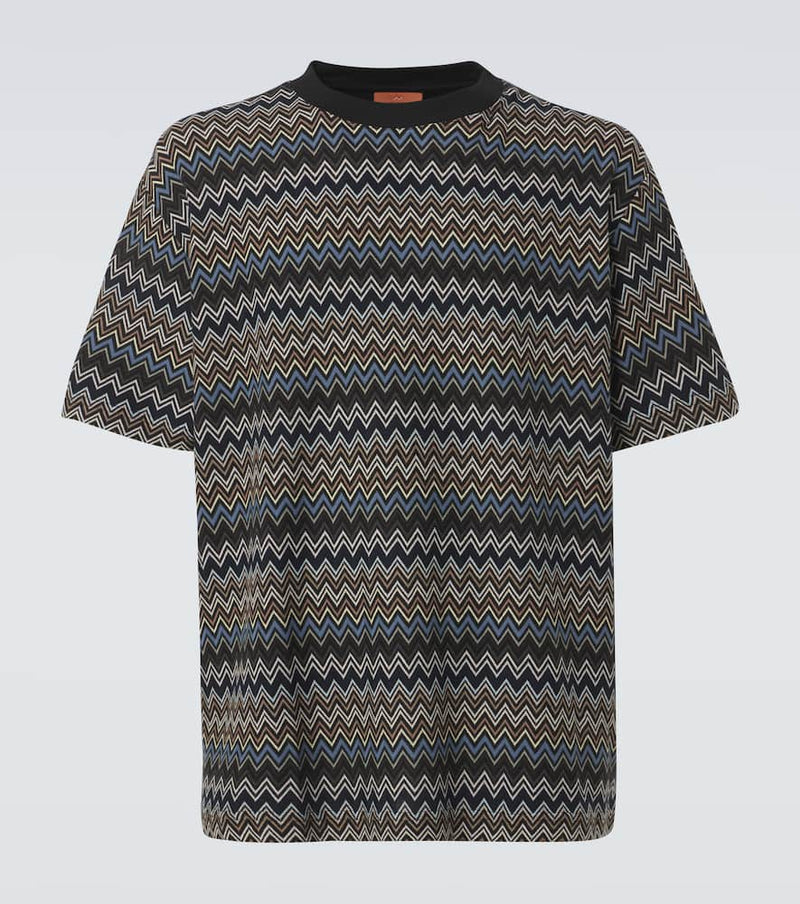 Missoni Zigzag cotton jersey T-shirt