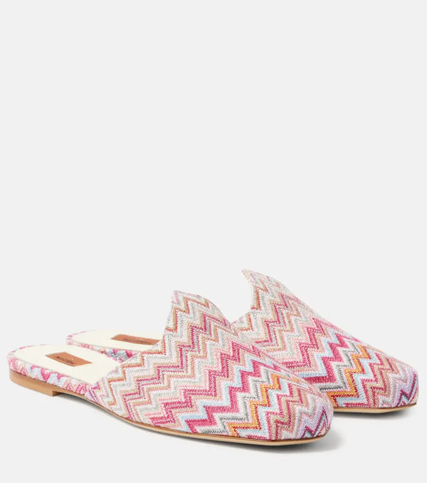 Missoni Zigzag mules | LYBSTORE