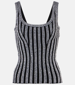 Missoni Zigzag sequined tank top