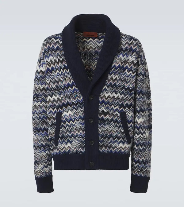 Missoni Zigzag wool cardigan | LYBSTORE