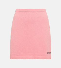 Miu Miu Bouclé miniskirt