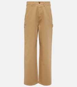 Miu Miu High-rise wide-leg jeans