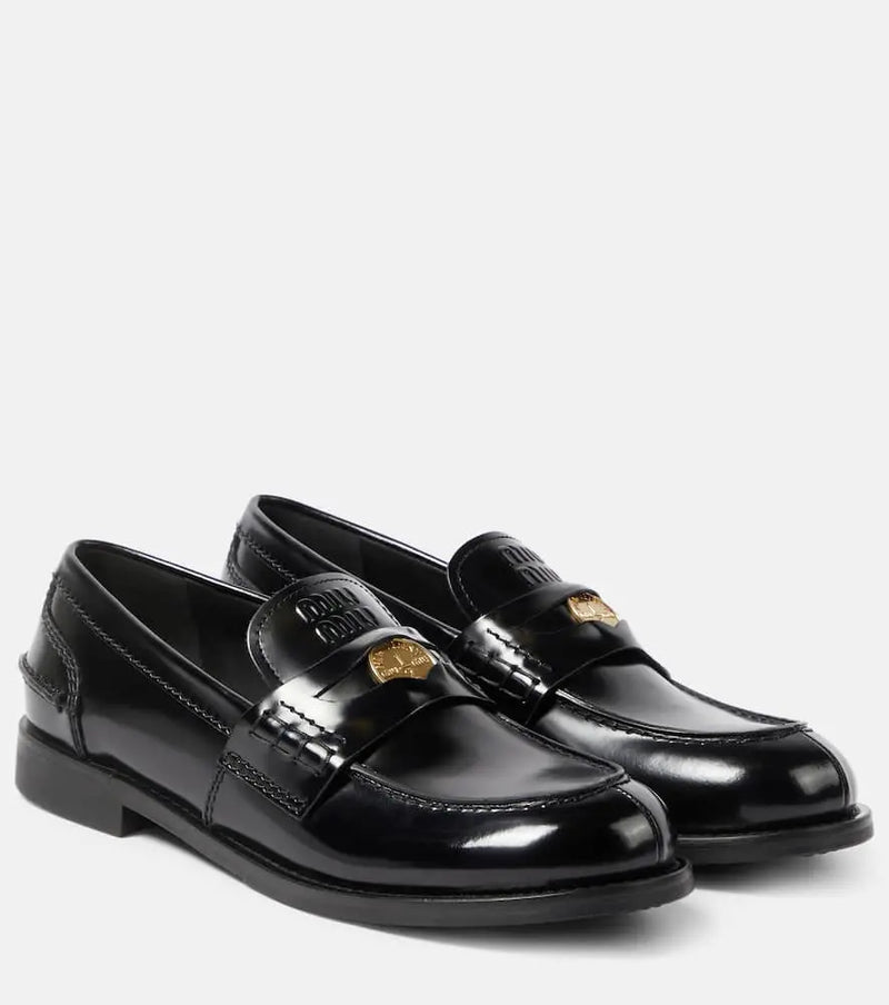 Miu Miu Leather loafers