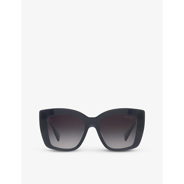 Miu Miu MU 04WS acetate square sunglasses | LYBSTORE