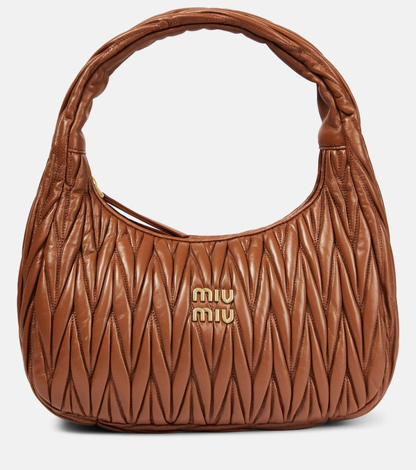 Miu Miu Miu Wander leather shoulder bag