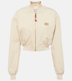 Miu Miu Panama cotton blouson