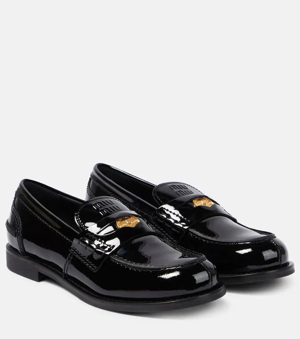 Miu Miu Patent leather loafers | LYBSTORE