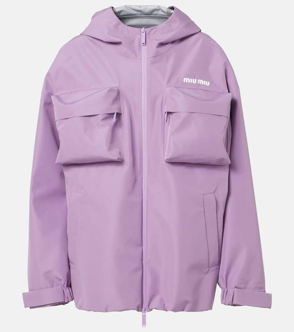 Miu Miu Technical canvas jacket