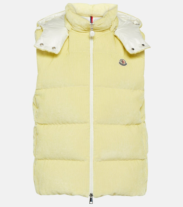 Moncler Agelao corduroy down vest