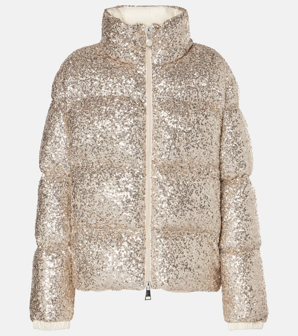 Moncler Anterne sequined down jacket | LYBSTORE